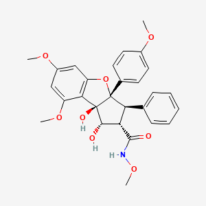 molecular formula C28H29NO8 B8217996 CR-1-30-B 