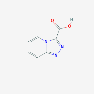 molecular formula C9H9N3O2 B8218255 5,8-Dimethyl-[1,2,4]triazolo[4,3-a]pyridine-3-carboxylic acid 