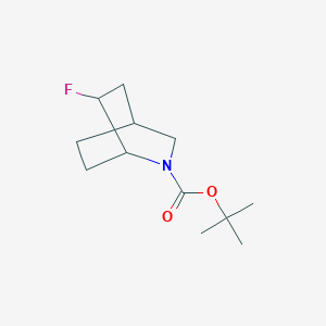 molecular formula C12H20FNO2 B8218510 Tert-butyl 6-fluoro-2-azabicyclo[2.2.2]octane-2-carboxylate 