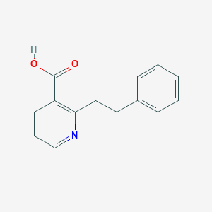molecular formula C14H13NO2 B082186 2-Phenethyl-nicotinic acid CAS No. 14578-19-9