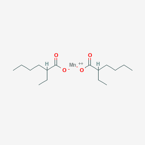 molecular formula C16H30MnO4 B082196 Manganese bis(2-ethylhexanoate) CAS No. 13434-24-7