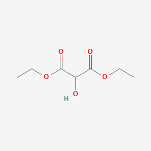 molecular formula C7H12O5 B082201 Propanedioic acid, hydroxy-, diethyl ester CAS No. 13937-08-1