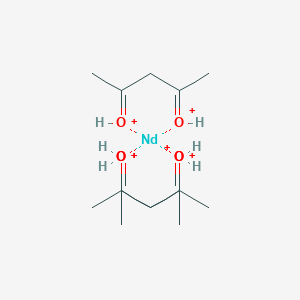 molecular formula C15H30NdO6+6 B082202 Neodymium(III)2,4-pentanedionate CAS No. 14589-38-9