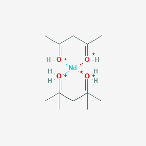 molecular formula C15H30NdO6+6 B082202 Neodymium(III) 2,4-pentanedionate CAS No. 14589-38-9