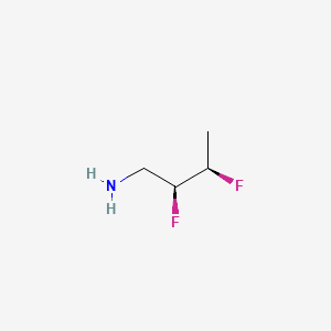 (2S,3R)-2,3-difluorobutan-1-amine