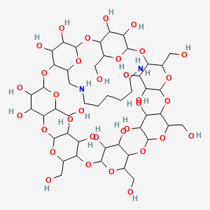beta-Cyclodextrin, 6A-[(6-aminohexyl)amino]-6A-deoxy-