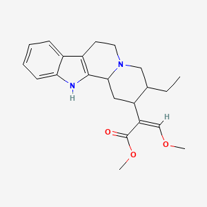 methyl (Z)-2-(3-ethyl-1,2,3,4,6,7,12,12b-octahydroindolo[2,3-a]quinolizin-2-yl)-3-methoxyprop-2-enoate