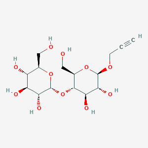 molecular formula C15H24O11 B8220771 1-O-Propargyl-beta-maltose 