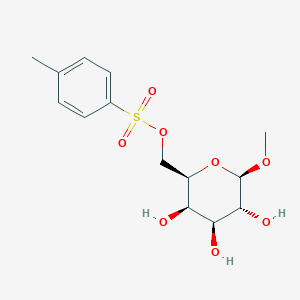 molecular formula C14H20O8S B8220822 Methyl 6-O-tosyl-beta-D-galactopyranoside 