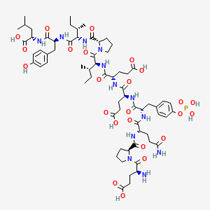 molecular formula C66H97N12O24P B8220887 EPQpYEEIPIYL 