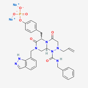 molecular formula C32H32N7Na2O7P B8220900 YB-0158 