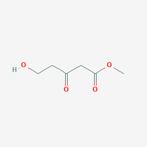 molecular formula C6H10O4 B8221022 Methyl 5-hydroxy-3-oxopentanoate 
