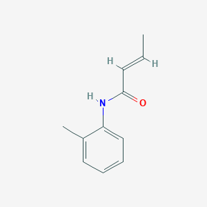 molecular formula C11H13NO B8221047 N-(o-Tolyl)but-2-enamide 