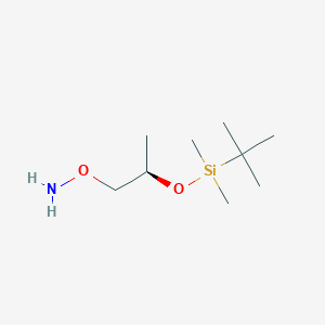 (R)-O-(2-(tert-butyldimethylsilyloxy)propyl)hydroxylamine