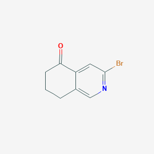 3-Bromo-7,8-dihydroisoquinolin-5(6H)-one