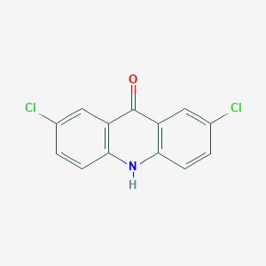 molecular formula C13H7Cl2NO B082212 2,7-Dichloroacridin-9(10H)-one CAS No. 10352-33-7