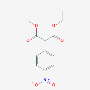 molecular formula C13H15NO6 B082213 2-(4-硝基苯基)丙二酸二乙酯 CAS No. 10565-13-6