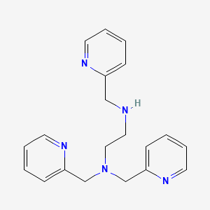 molecular formula C20H23N5 B8222955 N1,N1,N2-Tris(pyridin-2-ylmethyl)ethane-1,2-diamine CAS No. 104170-15-2