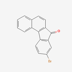 molecular formula C17H9BrO B8223298 9-Bromo-7H-benzo[c]fluoren-7-one 