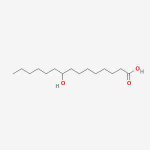 molecular formula C15H30O3 B8223386 9-Hydroxypentadecanoic acid CAS No. 38076-46-9