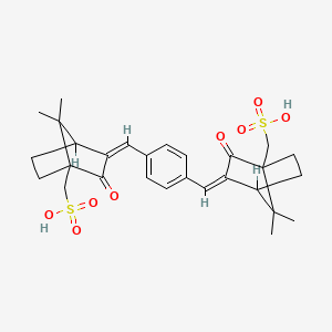 molecular formula C28H34O8S2 B8223577 Ecamsule 