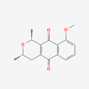 molecular formula C16H16O4 B8223650 (+)-Eleutherin CAS No. 64869-73-4