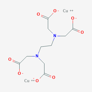 molecular formula C10H12Cu2N2O8 B082243 Ethylenediaminetetraacetic acid copper salt CAS No. 12276-01-6