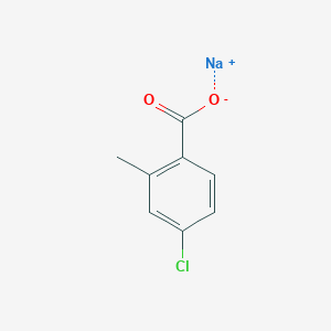 molecular formula C8H7ClNaO2 B8224543 CID 156594131 CAS No. 203261-42-1