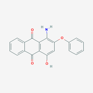 molecular formula C20H13NO4 B082247 Disperse Red 60 CAS No. 12223-37-9