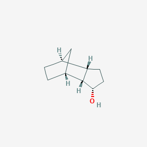 molecular formula C10H16O B082256 (1alpha,3Abeta,4beta,7beta,7abeta)-octahydro-4,7-methano-1H-inden-1-ol CAS No. 10271-47-3