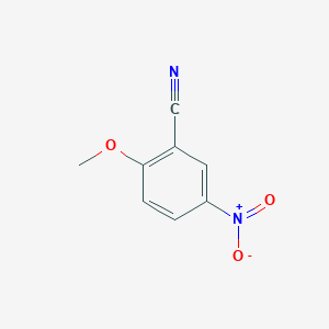 molecular formula C8H6N2O3 B082257 2-Methoxy-5-nitrobenzonitrile CAS No. 10496-75-0