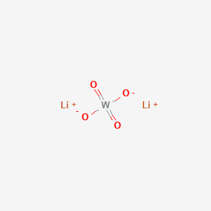 molecular formula LiOW B082276 Lithium tungstate CAS No. 13568-45-1