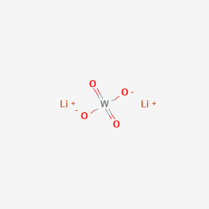 molecular formula Li2WO4<br>Li2O4W B082276 Lithium tungstate CAS No. 13568-45-1