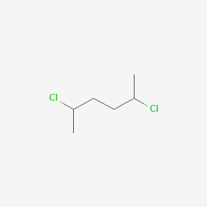 molecular formula C6H12Cl2 B082283 2,5-二氯己烷 CAS No. 13275-18-8