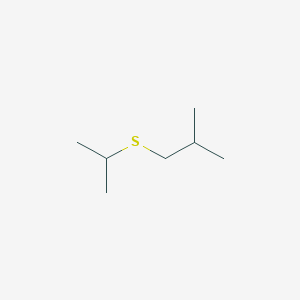 molecular formula C7H16S B082284 Sulfide, isobutyl isopropyl CAS No. 10359-65-6