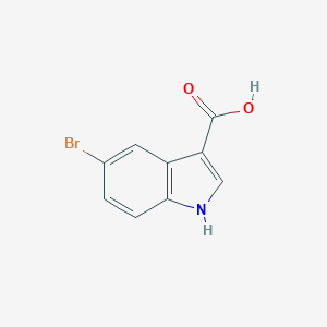 molecular formula C9H6BrNO2 B082289 5-bromo-1H-indole-3-carboxylic acid CAS No. 10406-06-1