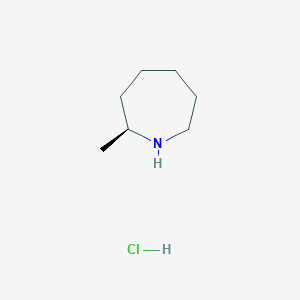 molecular formula C7H16ClN B8228944 (2S)-2-methylazepane;hydrochloride 