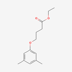 molecular formula C14H20O3 B8229013 Ethyl 4-(3,5-dimethylphenoxy)butanoate 