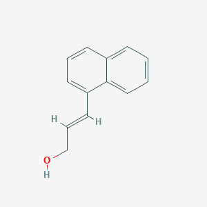 molecular formula C13H12O B8229027 (e)-3-(Naphthalen-1-yl)prop-2-en-1-ol 