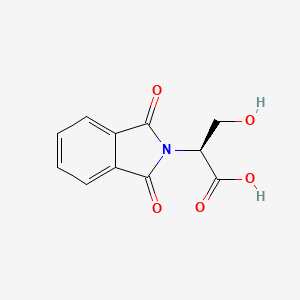 (2S)-2-(1,3-dioxo-2,3-dihydro-1H-isoindol-2-yl)-3-hydroxypropanoic acid