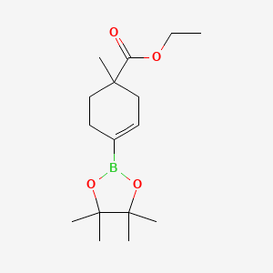 Ethyl 1-methyl-4-(4,4,5,5-tetramethyl-1,3,2-dioxaborolan-2-yl)cyclohex-3-enecarboxylate