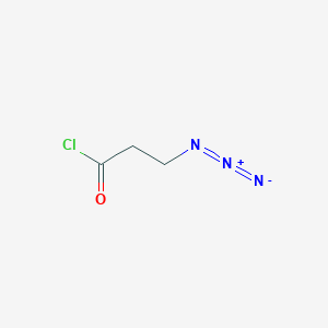 molecular formula C3H4ClN3O B8229167 3-Azidopropanoyl chloride CAS No. 14468-87-2