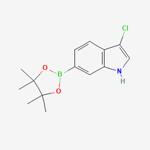 (3-Chloro-1H-indol-6-yl)boronic acid pinacol ester