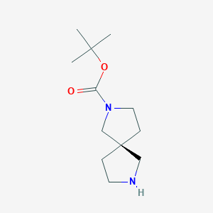 tert-Butyl (S)-2,7-diazaspiro[4.4]nonane-2-carboxylate