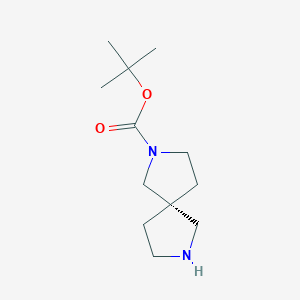 tert-Butyl (R)-2,7-diazaspiro[4.4]nonane-2-carboxylate