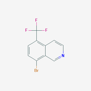 8-Bromo-5-(trifluoromethyl)isoquinoline