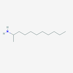 molecular formula C11H25N B082300 2-十一胺 CAS No. 13205-56-6