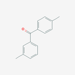 molecular formula C15H14O B082306 3,4'-二甲基苯甲酮 CAS No. 13152-94-8