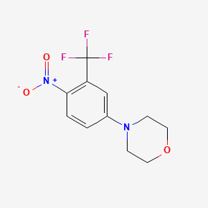 Morpholine, 4-[4-nitro-3-(trifluoromethyl)phenyl]-
