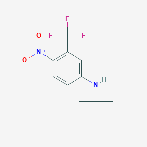 N-tert-Butyl-4-nitro-3-(trifluoromethyl)aniline